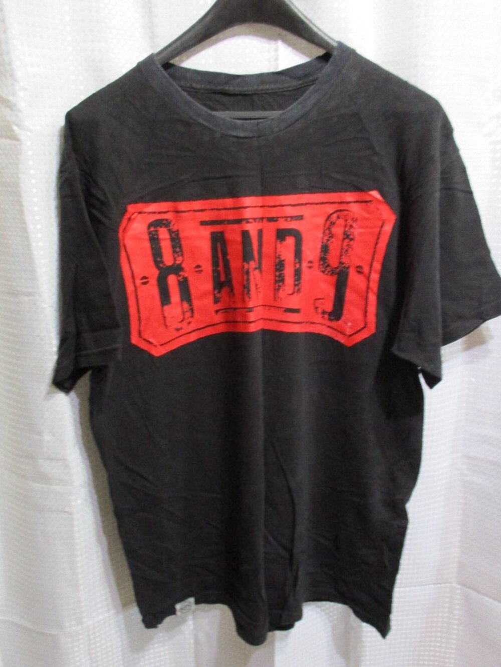 8 And 9 Independent Clothing Company Graphic 8 And 9 T-Shirt  Sz. L